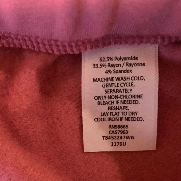 NWT Treasure & Bond Raw Hem Shorts. PINK MAUVE. 1X=18W - Picture 3 of 8